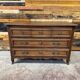 19th-century oak chest of drawers