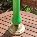 Lampe vintage vert empire (uranium/ouraline)