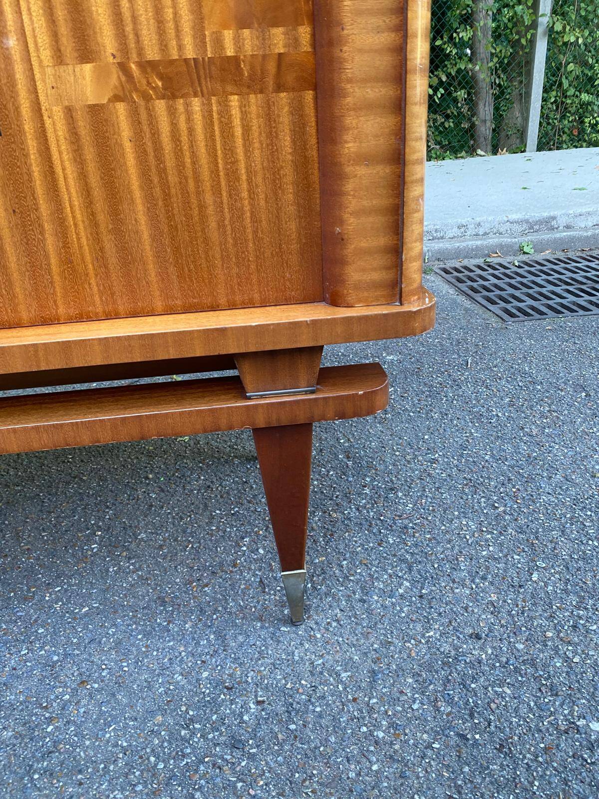 Enfilade scandinave art déco en palissandre 1960 220cm