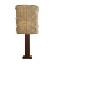 Lampe vintage en bois