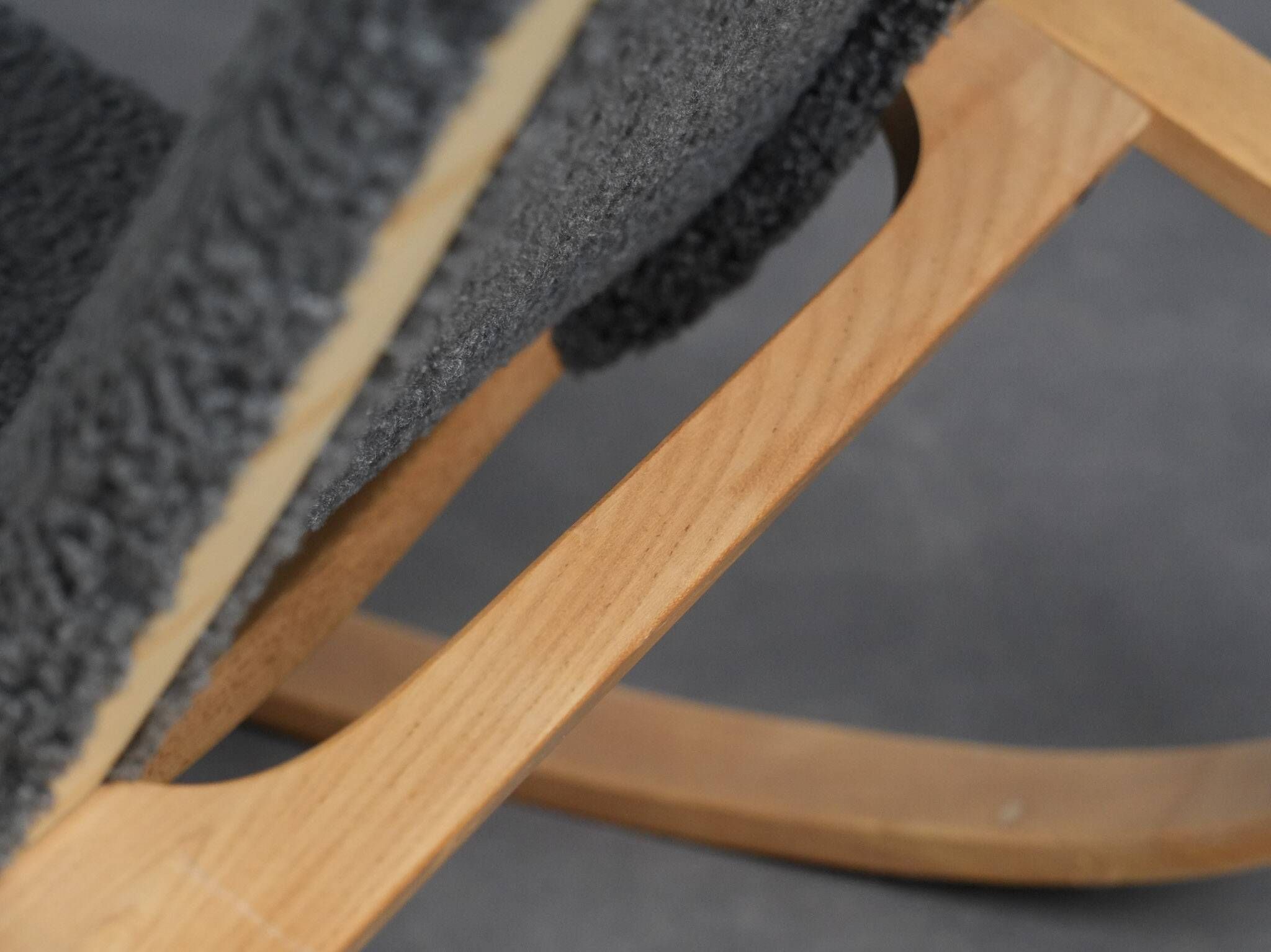 “Dondolo” bentwood rocking chair by Luigi Crassevig for Crassevig, Italy, 1970s