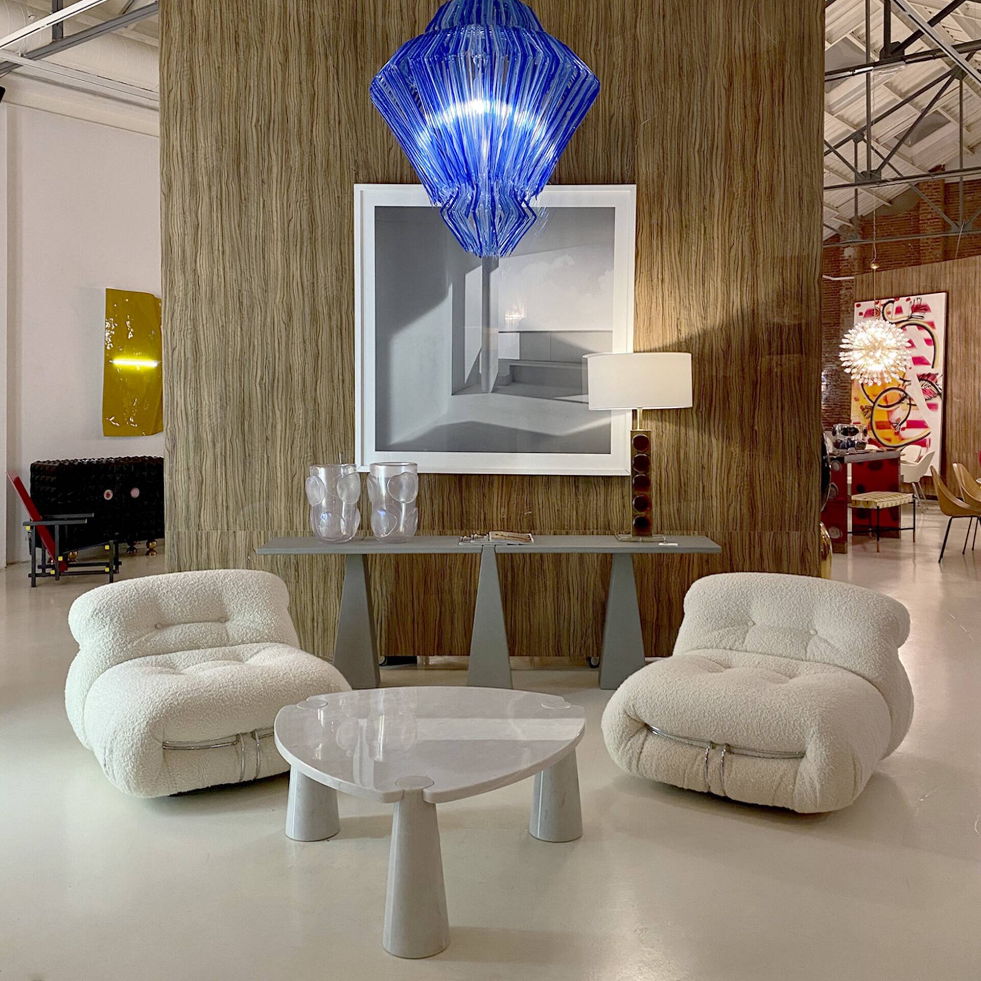 Contemporary Jacopo Foggini Pendant Blue Polycarbonate Italian Pendant Lamp
