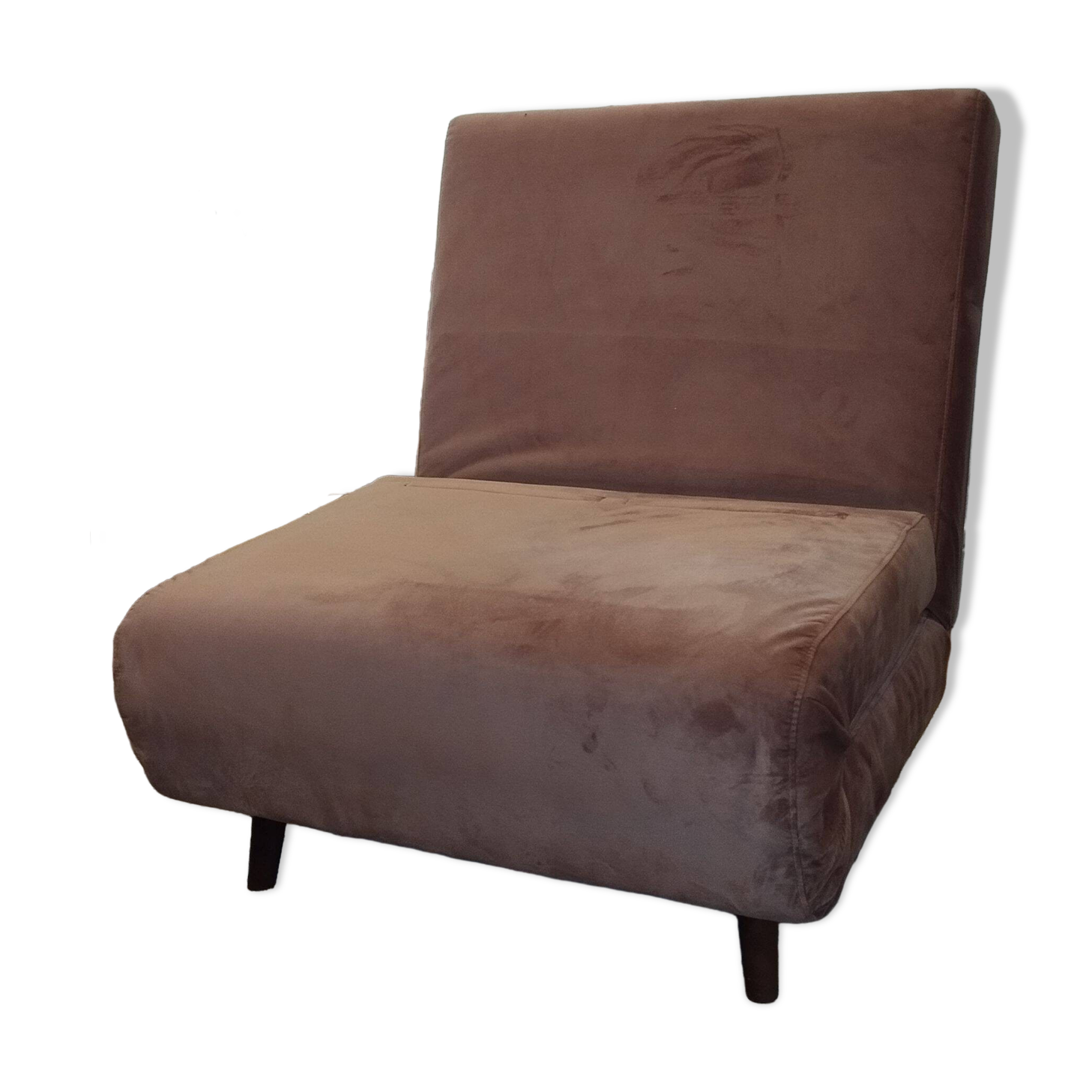 Contemporary convertible armchair