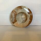 Round ashtray empty onyx pocket