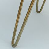 Tabouret de fourrure, années 1960