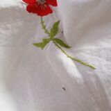 Old embroidered tablecloth