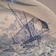 Faience dish of clairefontaine decor marine