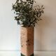 Vase ceramic raku vintage