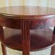 Art Deco side table in solid wood - 1940s/50s