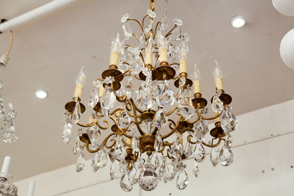 Lustre début Xxème Baccarat