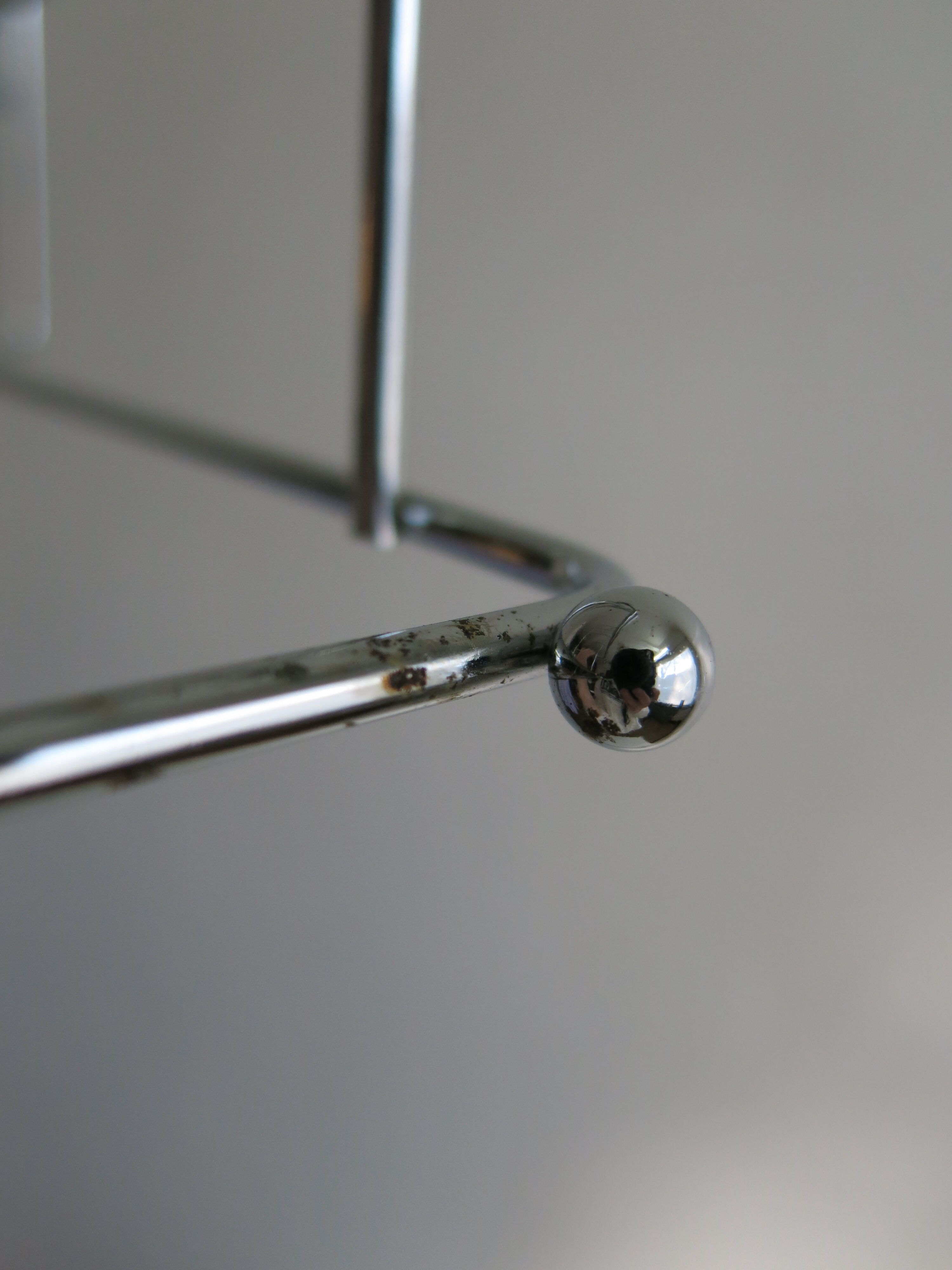 Porte-vinyle design en inox