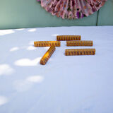 5 doors art deco mustard knives