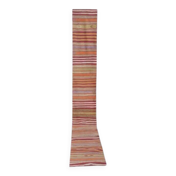 Tapis de couloir turc vintage