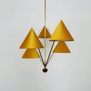 Lustre en laiton par Rupert Nikoll
