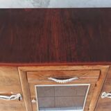 Art Deco sideboard in burr walnut