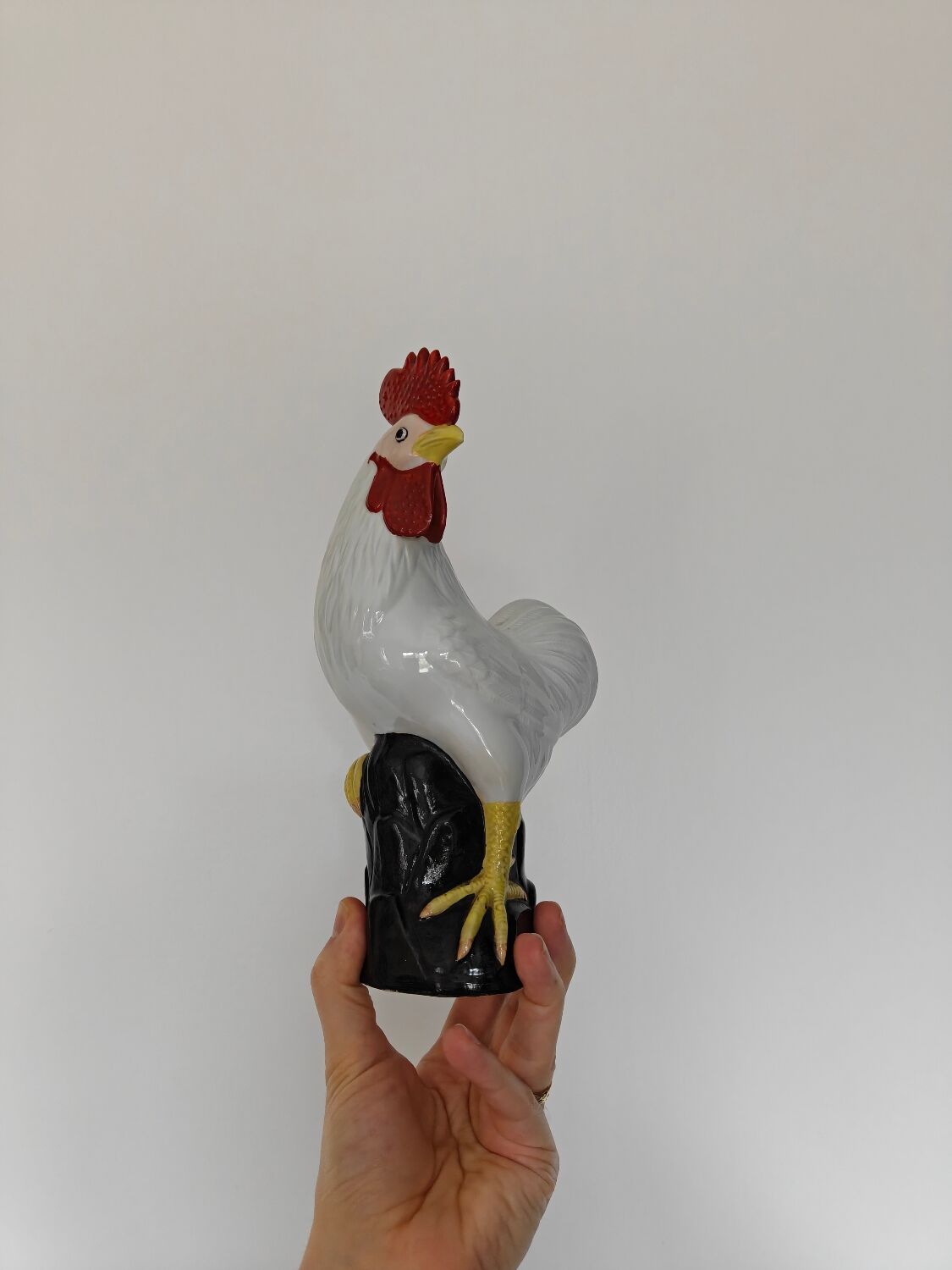 Ceramic rooster