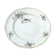 Round dish on board dilronné Chantilly France Floral decoration and polychrome crane called "Kakiemon"