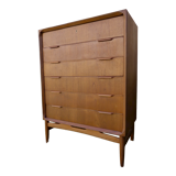 Large ceiling chipe with 6 teak drawers. Denmark 1960