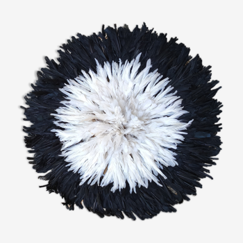 Juju hat blanc et noir 70cm