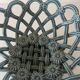 Round braided ceramic bowl by Pichon Uzés
