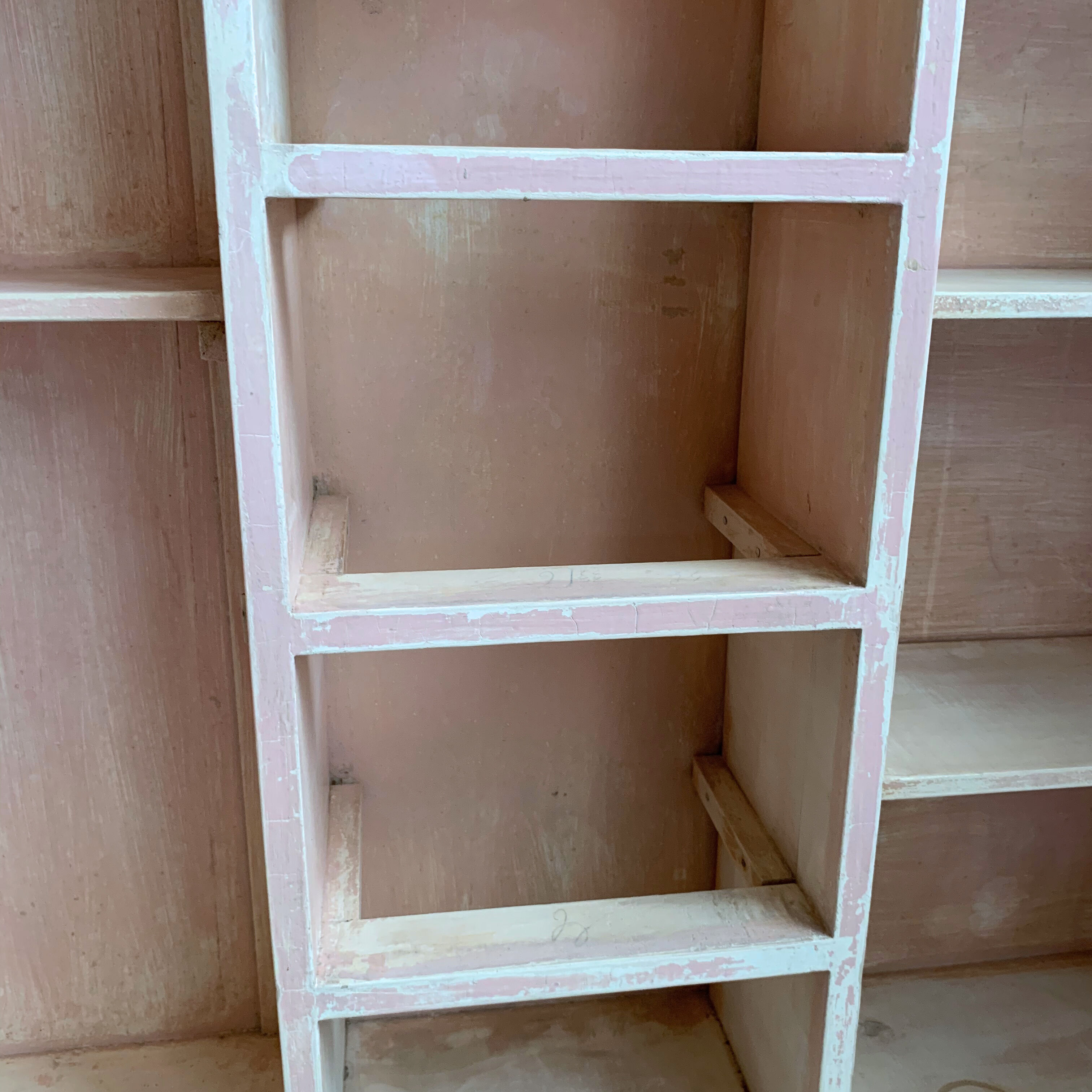 Wall toilet cabinet 2 doors 4 drawers