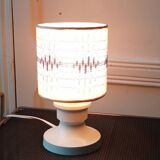 Vintage plastic bedside lamp