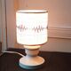 Vintage plastic bedside lamp