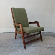 2 oak armchairs