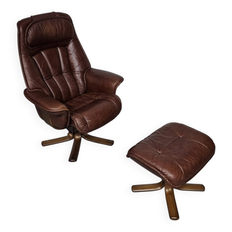 Relax / chaise longue / pouf / Hjellegjerde Møbel / Suède Recliner
