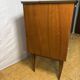 Mid Century Retro Teak & Lamination Cocktail Bar Cabinet (Circa 1950–1960)