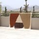 Large handmade colourful rug, 300 x 200 cm - G1083