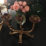 Wrought iron chandelier