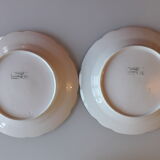 Set of 13 porcelain plates from PARIS - EDMOND HONORE - Early nineteenth