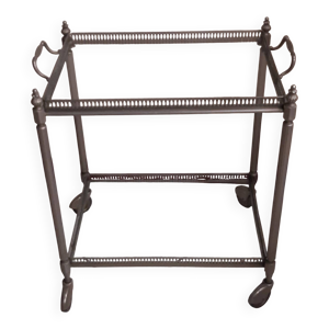 Desserte roulante en - laiton