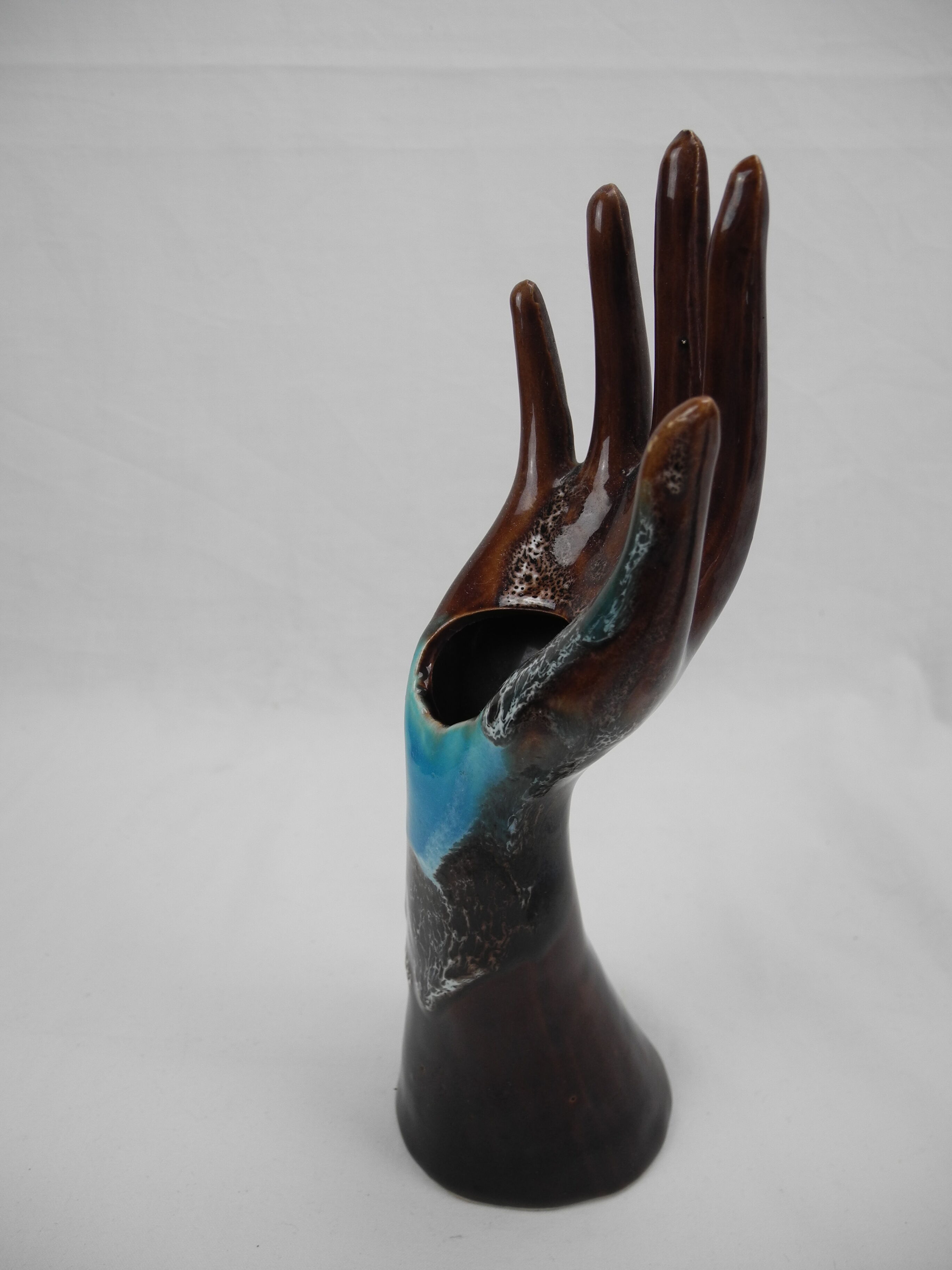 Main soliflore baguier vintage ring holder vase