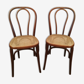 Two bistro chairs