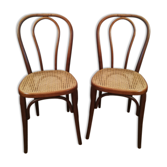 Two bistro chairs