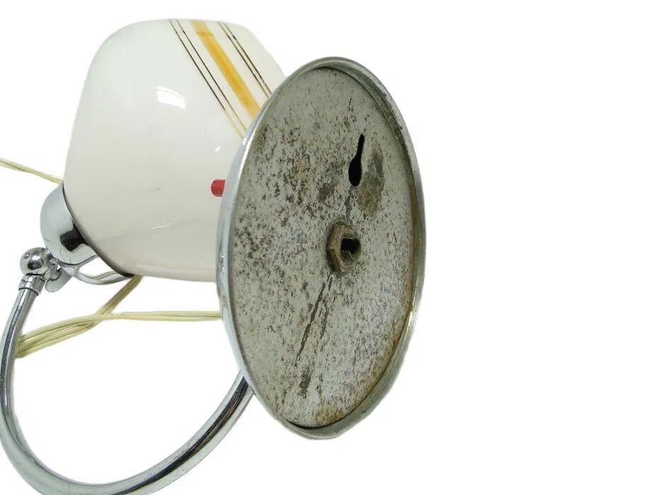 ABR Art Deco Night Lamp, Poland, 1950s
