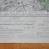 Vintage map of Uckange