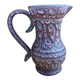 Pitcher Jean Austruy ceramic Vallauris burgundy