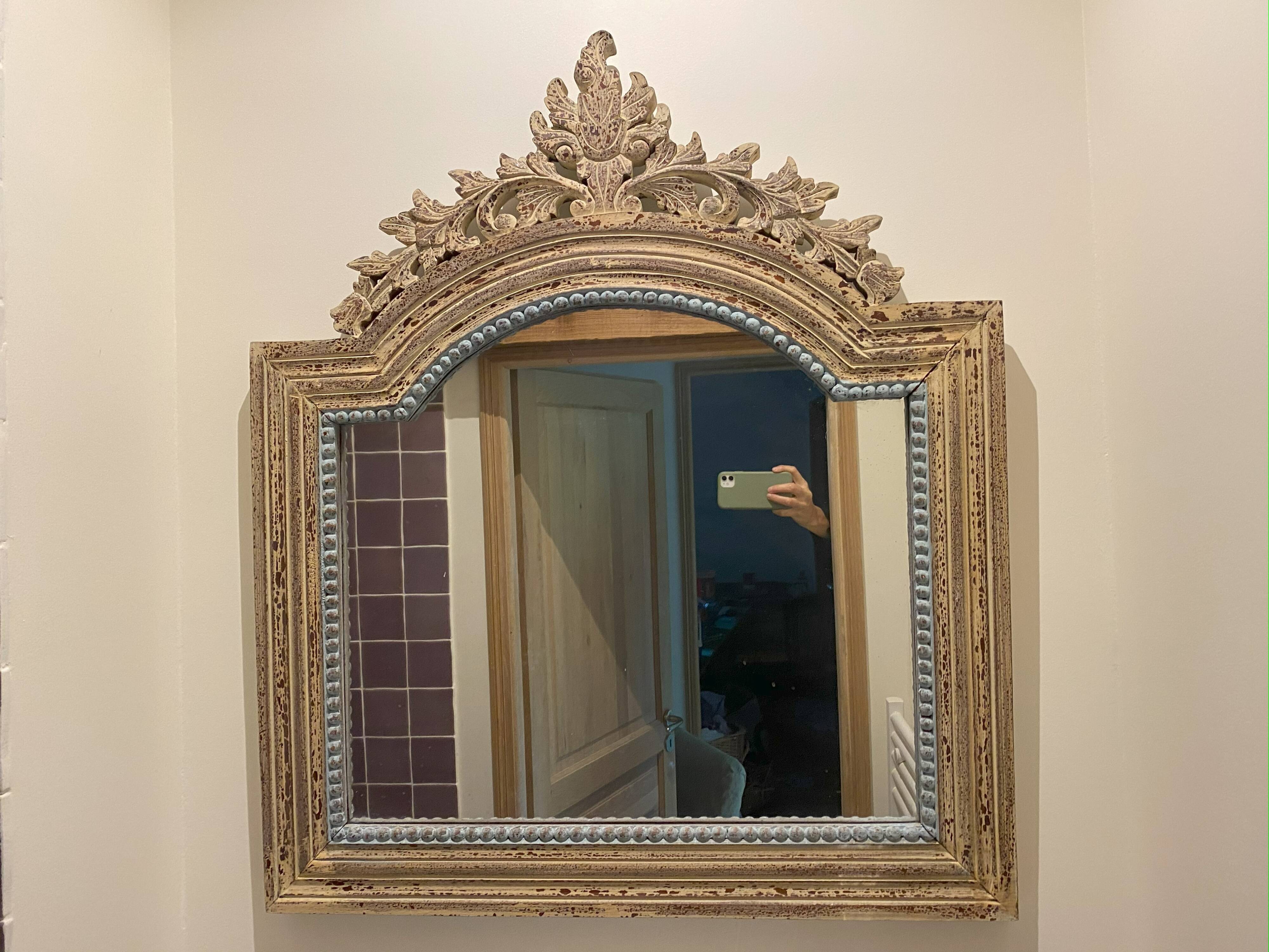 Colorful Indonesian mirror