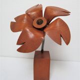 Lamp flower solid wood vintage years