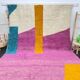 Traditional hand-woven Beni Ouraine rug, size 200 x 300 cm