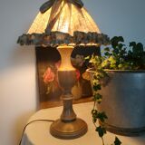 Wooden lamp foot