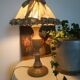 Wooden lamp foot