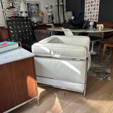 LC2 Le Corbusier armchair, Cassina edition