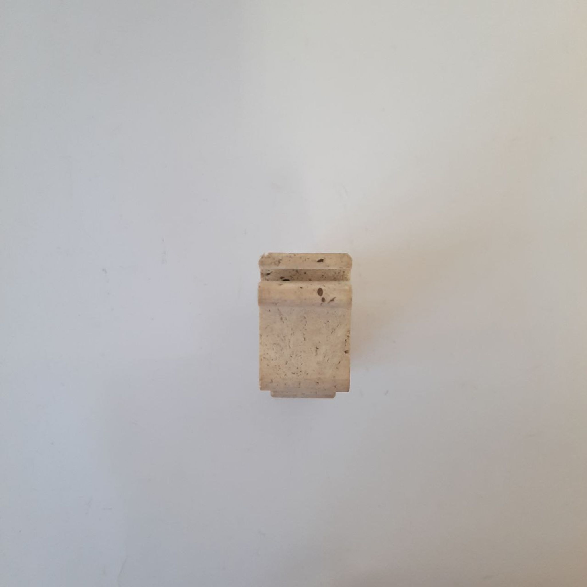 Paperweight giraffe statuette - travertine - Fratelli Mannelli - made in Italy - vintage.