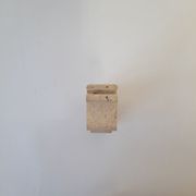 Paperweight giraffe statuette - travertine - Fratelli Mannelli - made in Italy - vintage.