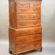 Rare George 111 Tallboy Chest Of Drawers