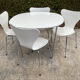 Dining table "Ellipse" by Arne Jacobsen for Fritz Hansen